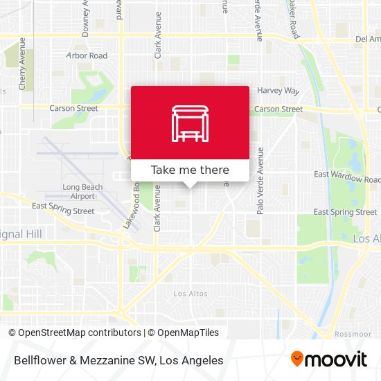 Bellflower & Mezzanine SW map