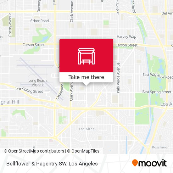 Bellflower & Pagentry SW map