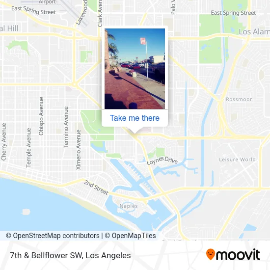 7th & Bellflower SW map