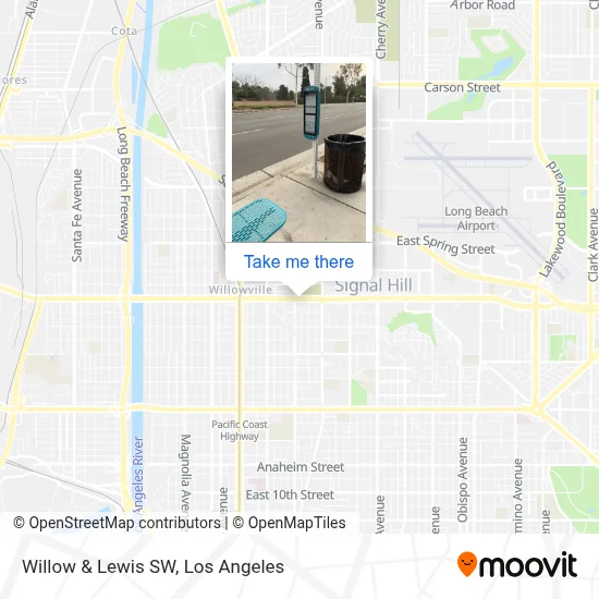 Willow & Lewis SW map