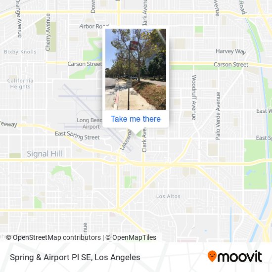 Mapa de Spring & Airport Pl SE