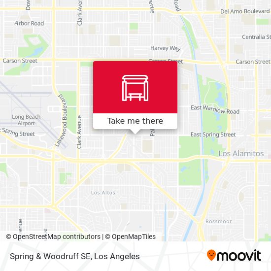 Spring & Woodruff SE map