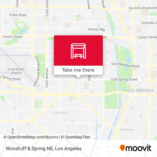 Woodruff & Spring NE map