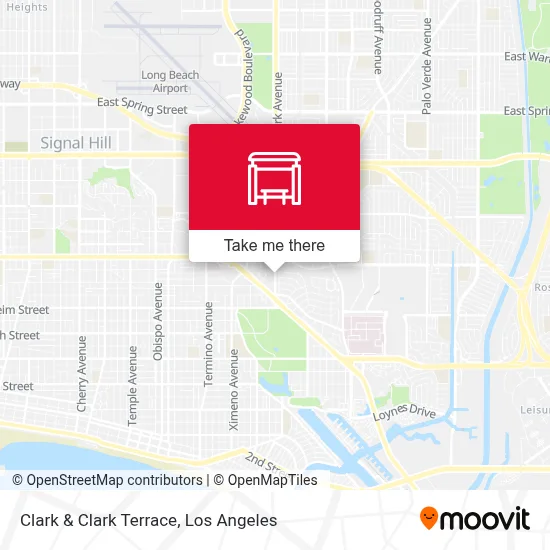 Clark & Clark Terrace map