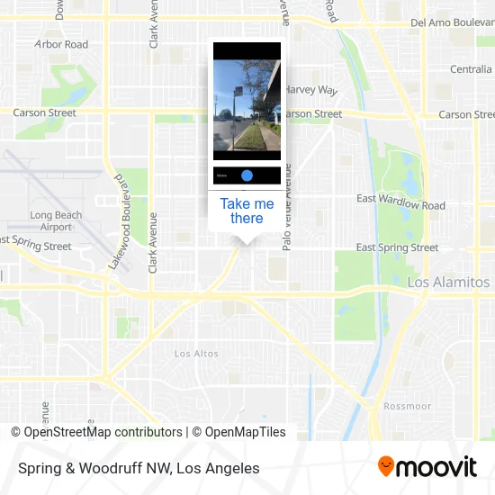 Spring & Woodruff NW map