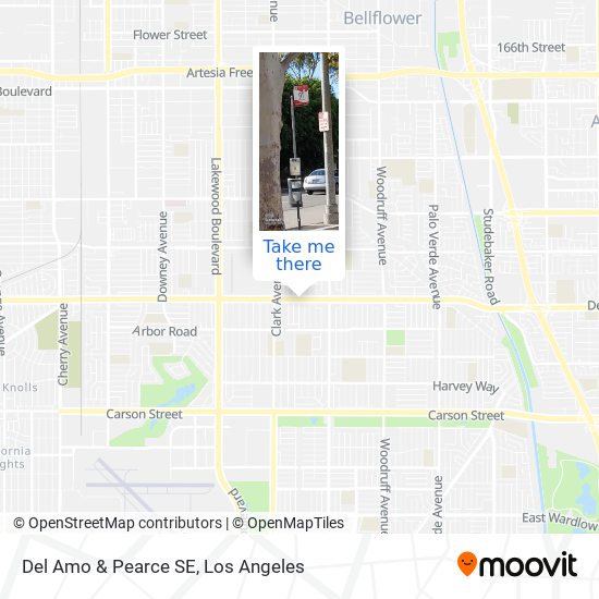 Mapa de Del Amo & Pearce SE