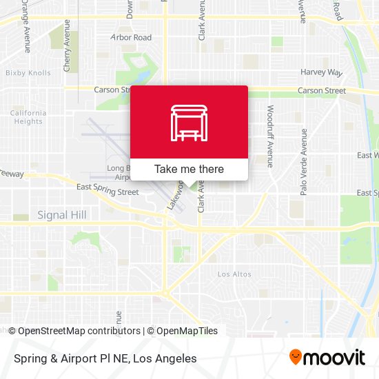 Mapa de Spring & Airport Pl NE