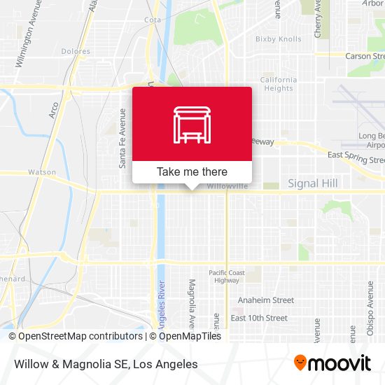 Willow & Magnolia SE map