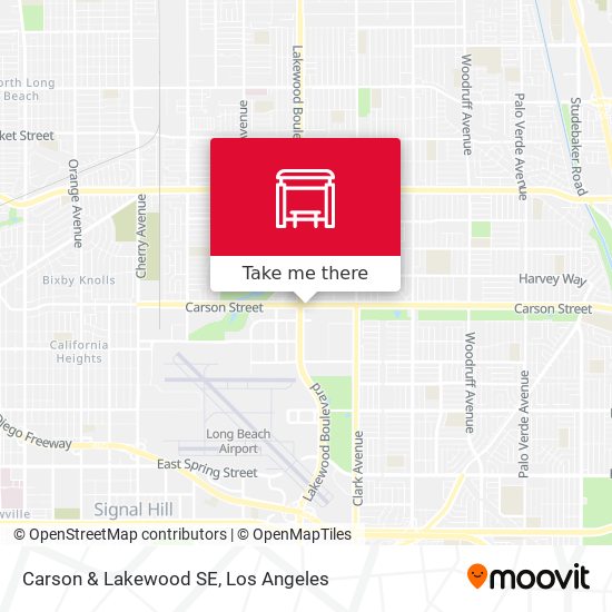 Mapa de Carson & Lakewood SE