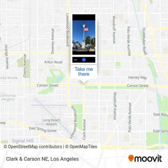 Clark & Carson NE map