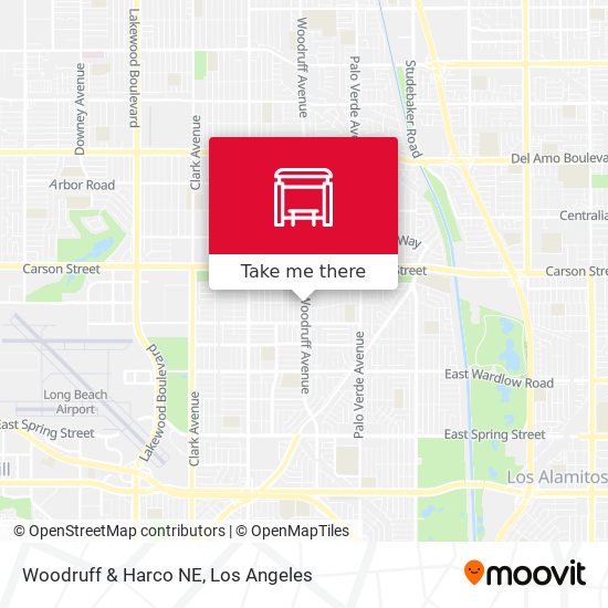 Mapa de Woodruff & Harco NE