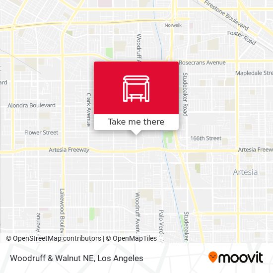 Woodruff & Walnut NE map