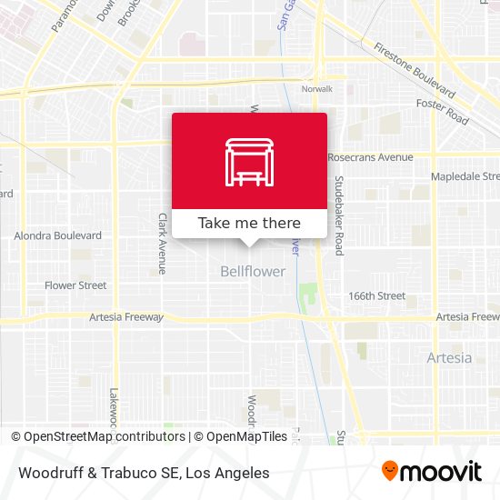 Woodruff & Trabuco SE map