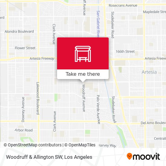 Mapa de Woodruff & Allington SW