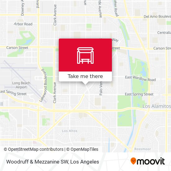 Woodruff & Mezzanine SW map