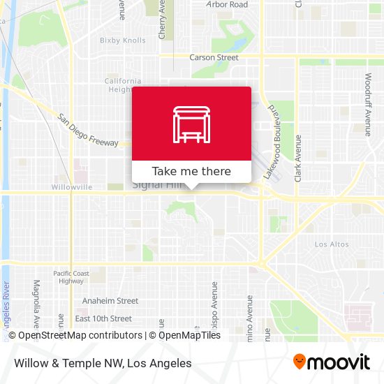 Mapa de Willow & Temple NW