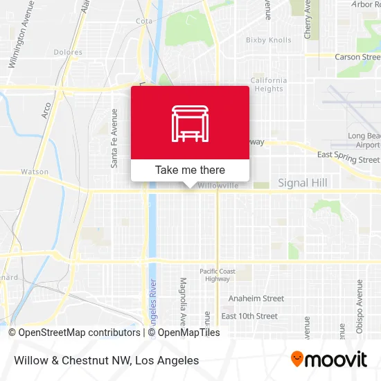 Willow & Chestnut NW map