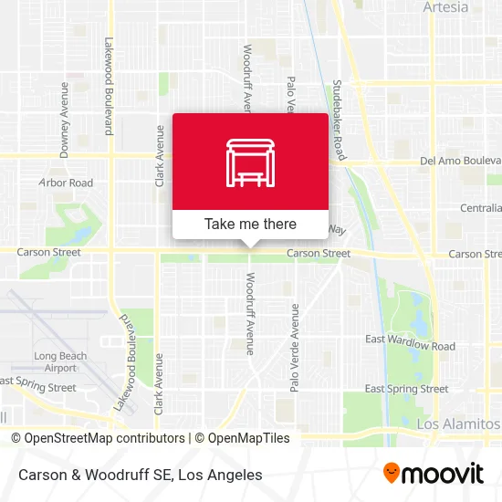 Carson & Woodruff SE map