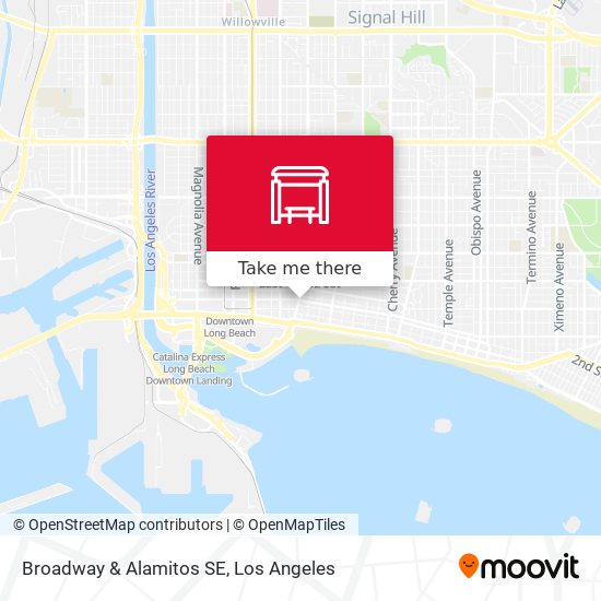 Mapa de Broadway & Alamitos SE