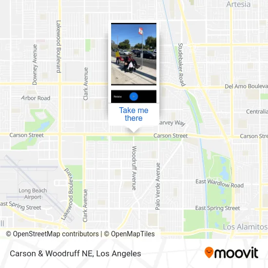 Carson & Woodruff NE map