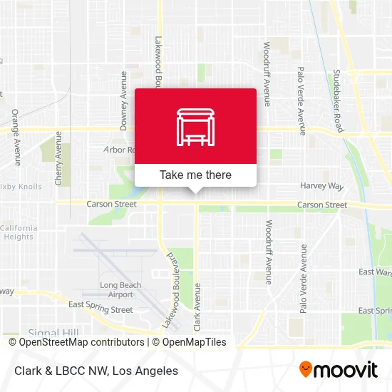 Clark & LBCC NW map