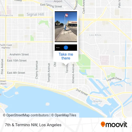 7th & Termino NW map