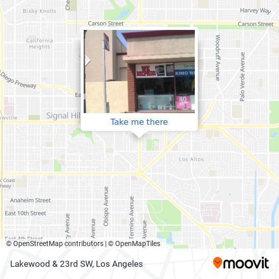 Mapa de Lakewood & 23rd SW