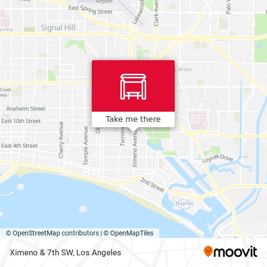 Mapa de Ximeno & 7th SW