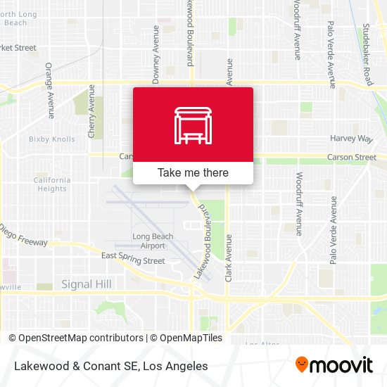 Lakewood & Conant SE map