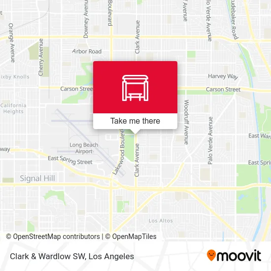 Clark & Wardlow SW map