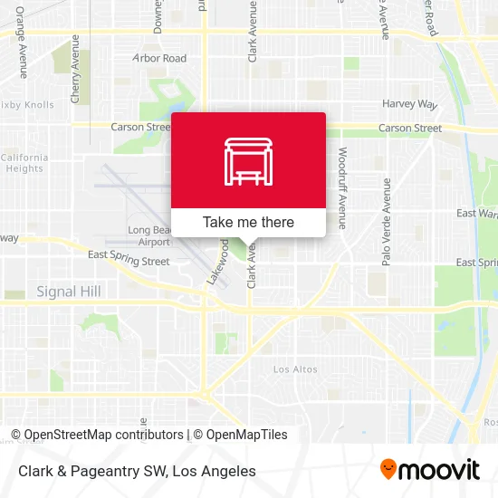 Clark & Pageantry SW map