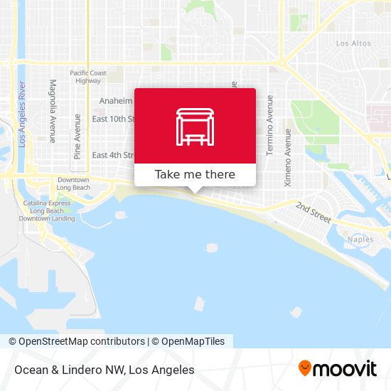 Mapa de Ocean & Lindero NW