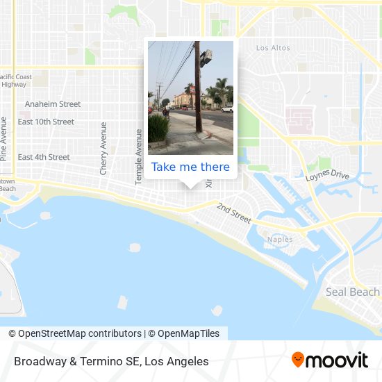 Broadway & Termino SE map