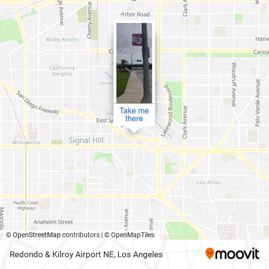 Redondo & Kilroy Airport NE map