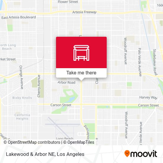 Lakewood & Arbor NE map