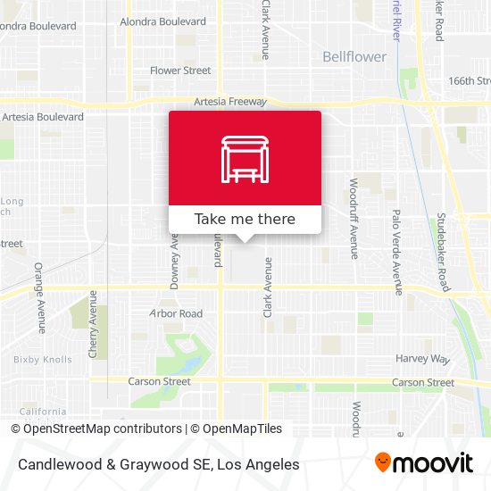 Candlewood & Graywood SE map