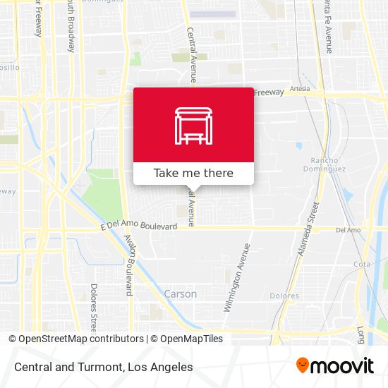 Mapa de Central and Turmont