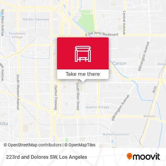 Mapa de 223rd and Dolores SW