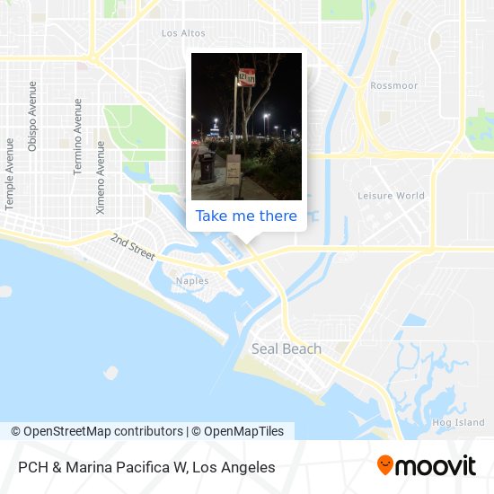 Mapa de PCH & Marina Pacifica W