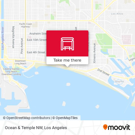 Ocean & Temple NW map