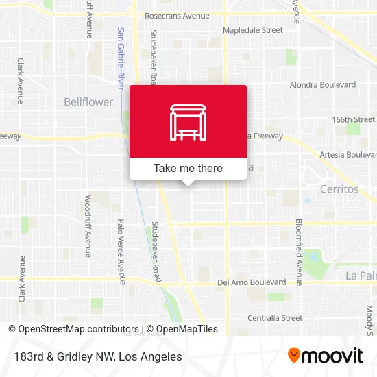 183rd & Gridley NW map