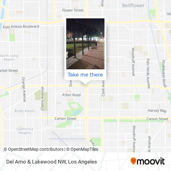 Mapa de Del Amo & Lakewood NW