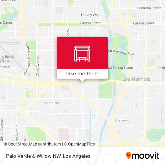 Palo Verde & Willow NW map