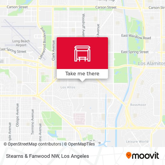 Mapa de Stearns & Fanwood NW