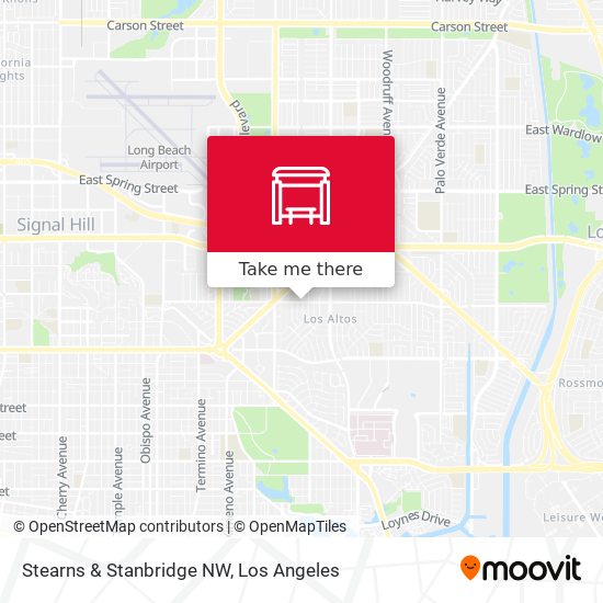 Stearns & Stanbridge NW map
