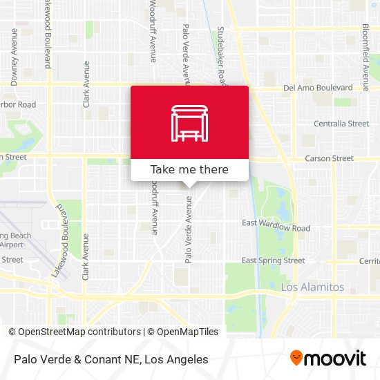 Palo Verde & Conant NE map
