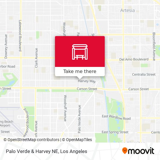 Mapa de Palo Verde & Harvey NE