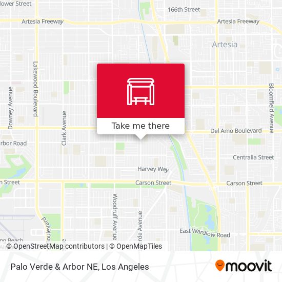 Mapa de Palo Verde & Arbor NE