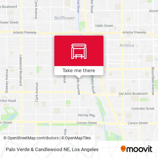 Palo Verde & Candlewood NE map