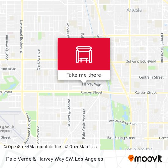 Mapa de Palo Verde & Harvey Way SW